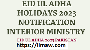 Eid ul Adha Holidays 2024 Pakistan Date & Time